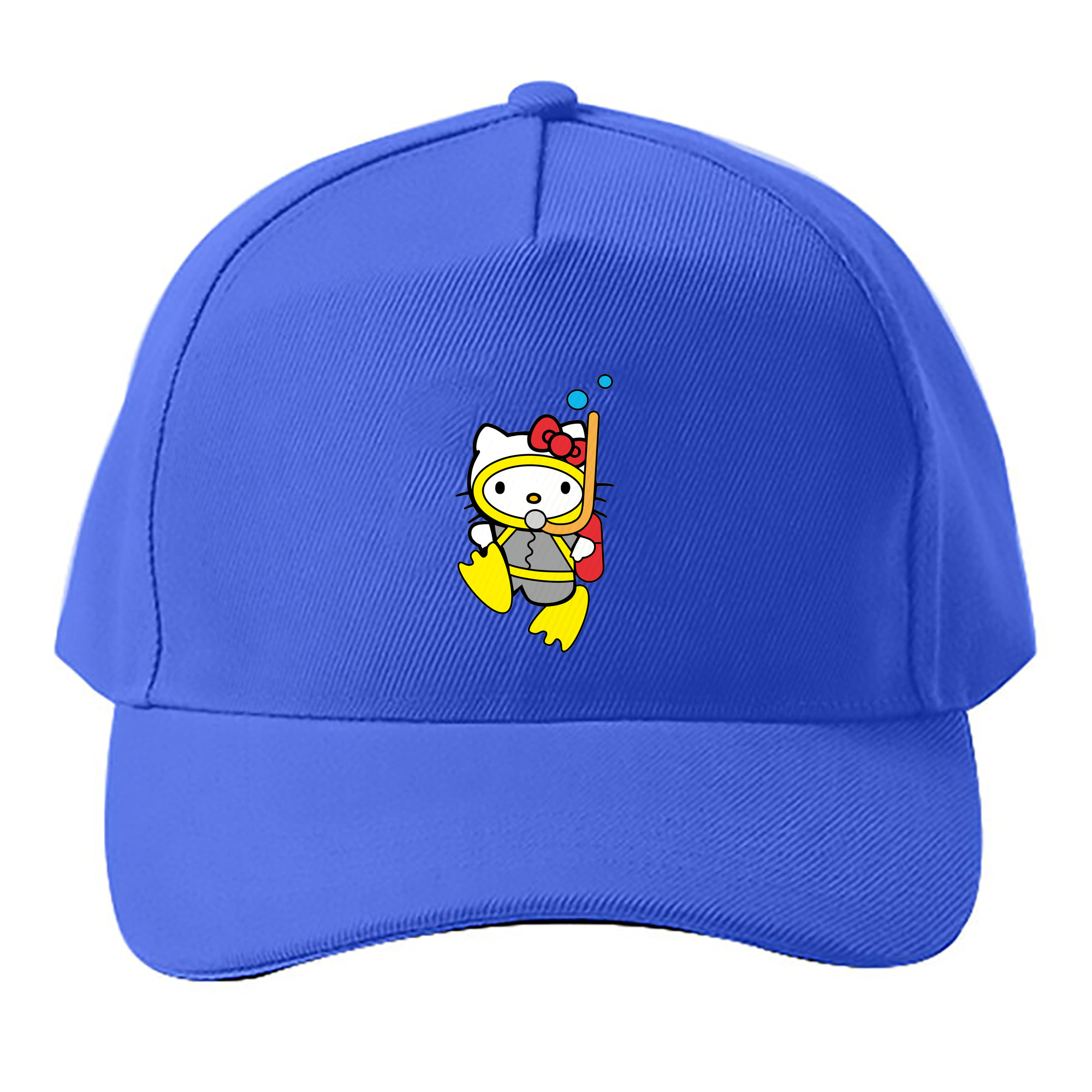 （画像用） Hello Kitty ハローキティ ベースボールキャップ 綿100％ 男女兼用 帽子 スポーツ
